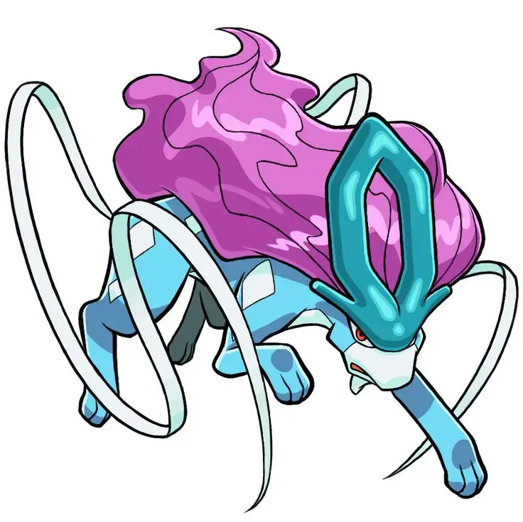 Suicune légendaire pokémon